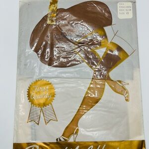 VTG Shirley Modes Full Fashioned Nylon Stockings Rose Glow Sz 10